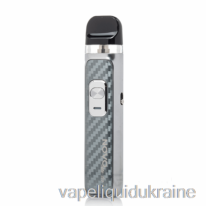 Vape Liquid Ukraine SMOK NOVO MASTER 30W Pod System Silver Carbon Fiber